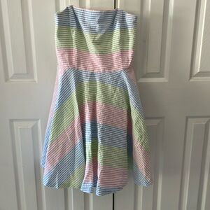 Seersucker Vineyard Vines for Kentucky Derby Dress